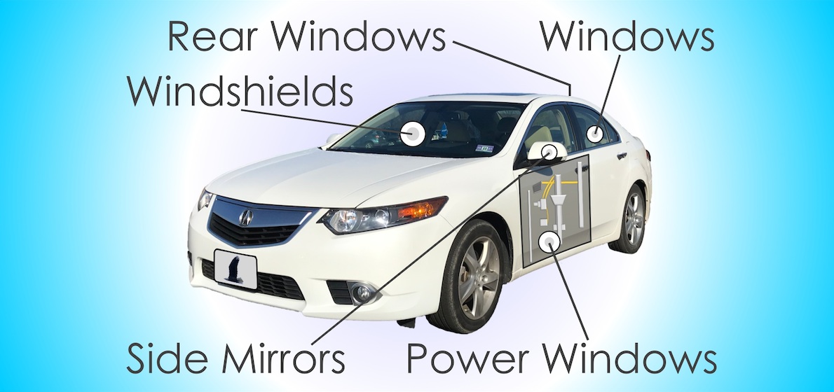Auto Glass Services: Rear Windows, Side Windows, Windshields, Power Windows, Side Mirrors
